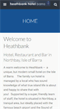Mobile Screenshot of barrahotel.co.uk